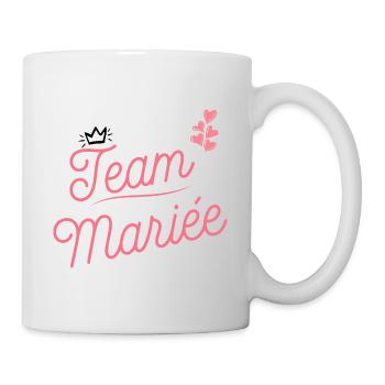 team mariée evjf - Mug blanc - blanc - Droite