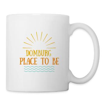 Domburg Place To Be - Mug - white - Right