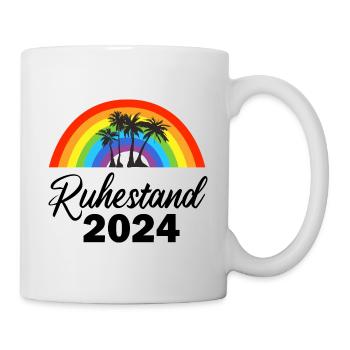 Retraite 2024 Retraité Pension Retraité Drôle - Mug blanc - blanc - Droite