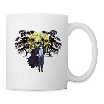 Horror Halloween Demon Swordsman Fantasy - Mug - white - Right