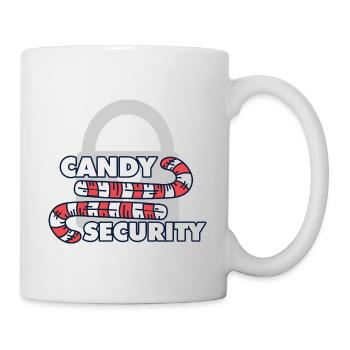 Candy Security Mom Dad Matching Birthday Costume - Mug - white - Right