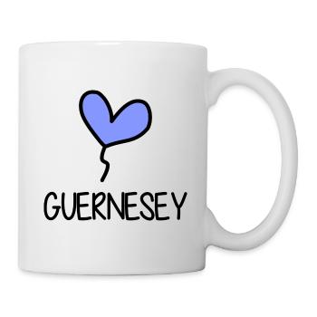 GUERNSEY. UNITED KINGDOM. ENGLAND - Mug - white - Right