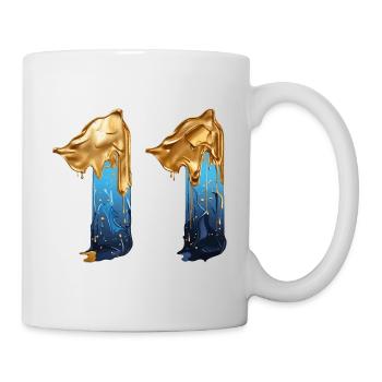 NR. 11 NUMMER 11 COOL 11. GEBURTSTAG - Tasse - Weiß - Rechts