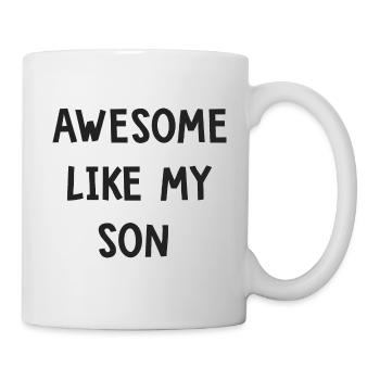 Awesome Like My Her Father's Day Dad Gift - Mug - white - Right