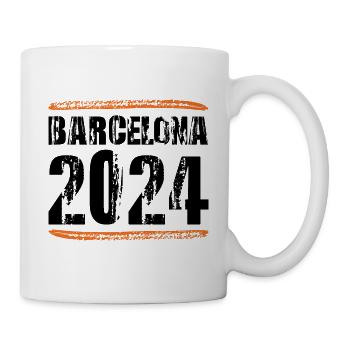 Devis Barcelone 2024 - Mug blanc - blanc - Droite
