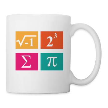 Pi Day I Ate Some Pie and It Was Delicious Math - Mug - white - Right