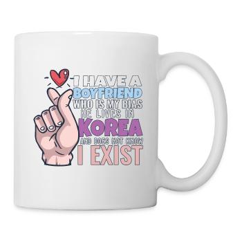 J’ai un petit ami Kpop Idol Fan K Drama Lover I - Mug blanc - blanc - Droite