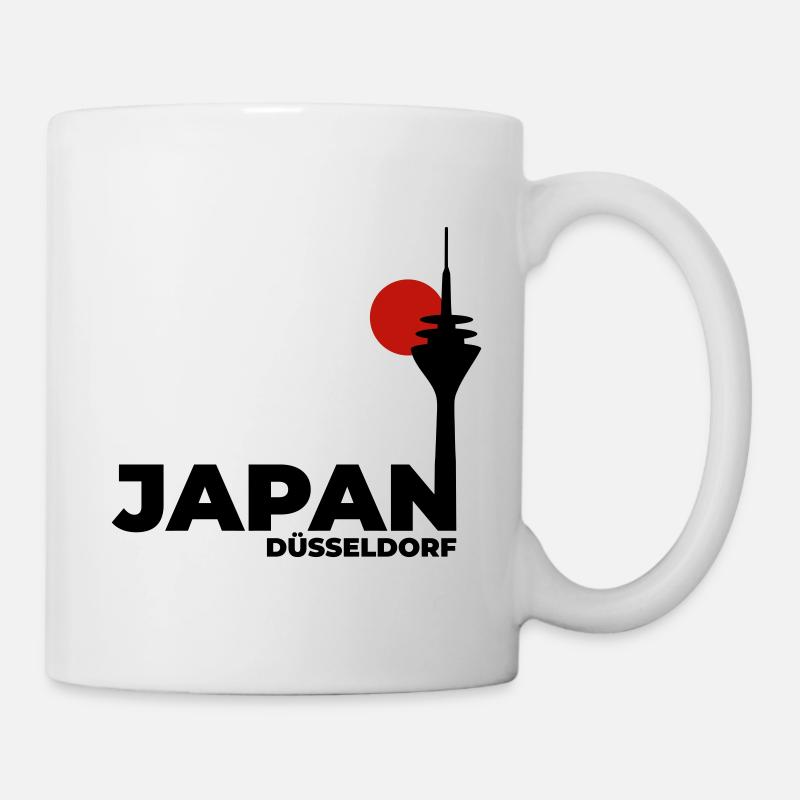 Japan goes Düsseldorf - Tasse - Weiß