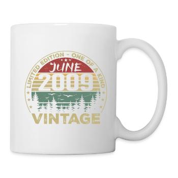 Gift June 2009 Birthday June 2009 June 2009 - Mug - white - Right