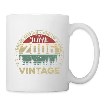 Gift June 2006 Birthday June 2006 June 2006 - Mug - white - Right