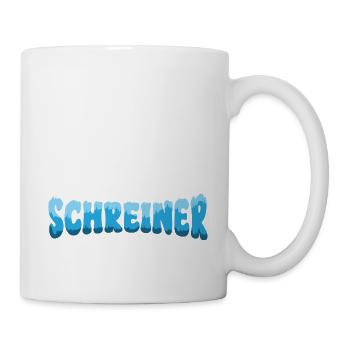 Zunftzeichen Schreiner Geselle - Tasse - Weiß - Rechts