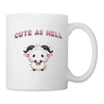 Cute As Hell - Mug - white - Right