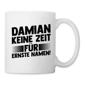 First name Damian - Mug - white - Right