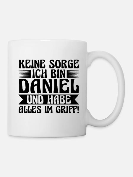 Vorname Daniel - Tasse - Weiß