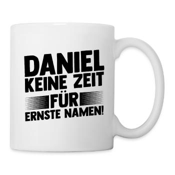 Prénom Daniel - Mug blanc - blanc - Droite
