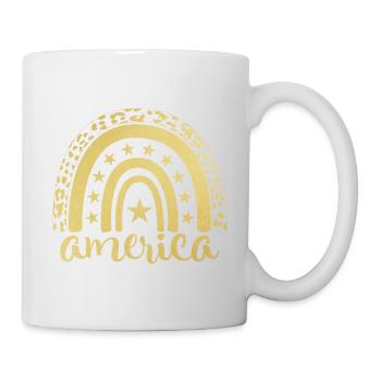 america 4th of July - Mug - white - Right