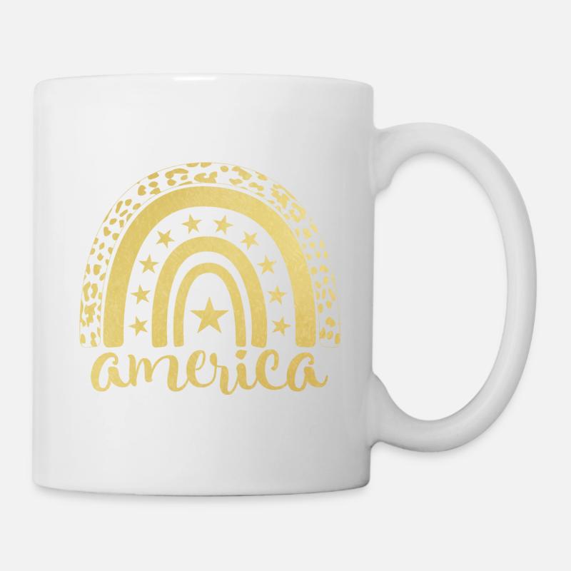 Amerika 4. Juli - Tasse - Weiß