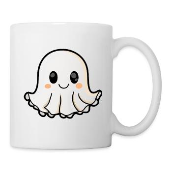 Méduse Halloween Drôle Fantôme - Mug blanc - blanc - Droite