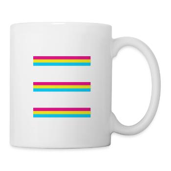 Pansexual Flag - Mug - white - Right
