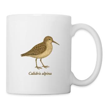 Dunlin - Vintage Illustration - Mug - white - Right