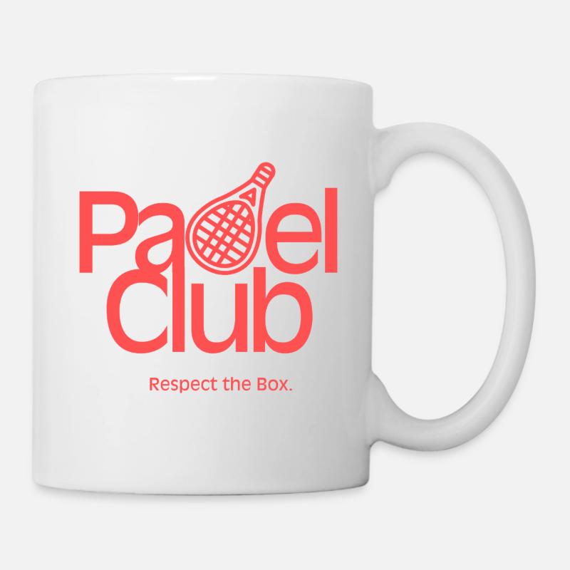Club de padel – Respect la boîte - Mug blanc - blanc