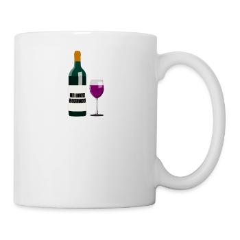 Wein - Tasse - Weiß - Rechts