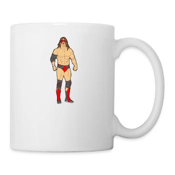 wrestling wrestler sumo boxers boxing1 - Mug - white - Right