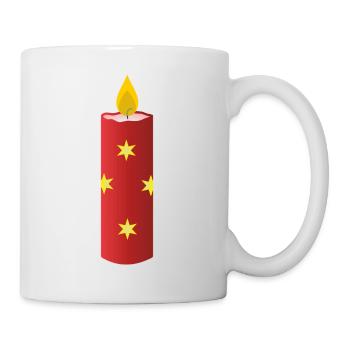 christmas winter reindeer santa claus ugly chr - Mug - white - Right
