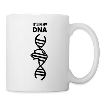 IRISH WOLFHOUND in my DNA - Tasse - Weiß - Rechts