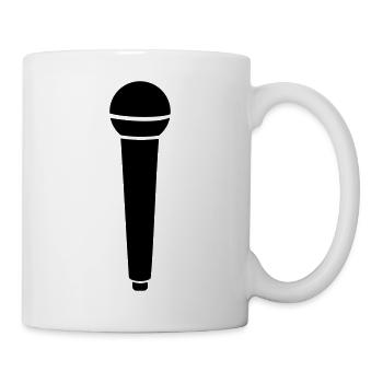 microphone - Mug - white - Right