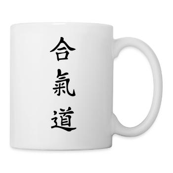aikido japonais mot traduire traduction - Mug blanc - blanc - Droite