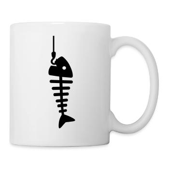Fisch - Tasse - Weiß - Rechts