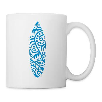 Surf - Mug blanc - blanc - Droite
