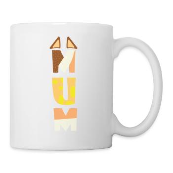 FUNNY BLUE MUM-DAD MOTHERS DAY - Mug - white - Right