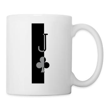 Jack of clubs - Mug - white - Right
