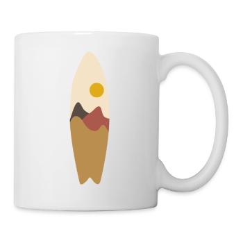 Surf - Mug blanc - blanc - Droite