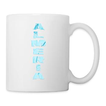 Almeria Espagne City Font Skyline Accueil - Mug blanc - blanc - Droite