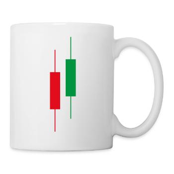 Trading - Candles - Stocks - Mug - white - Right