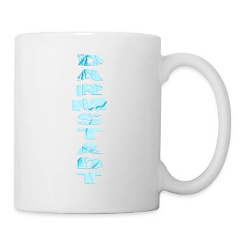 Darmstadt Germany City Font Skyline Home - Mug - white - Right