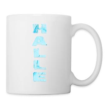 Hall Germany City Font Skyline Home - Mug - white - Right