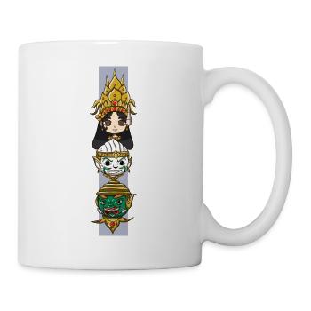 Cambodge Reamker Danse Khmer Apsara I Cadeau - Mug blanc - blanc - Droite