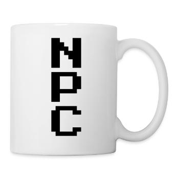 NPC - Non Playable Character - Mug - white - Right