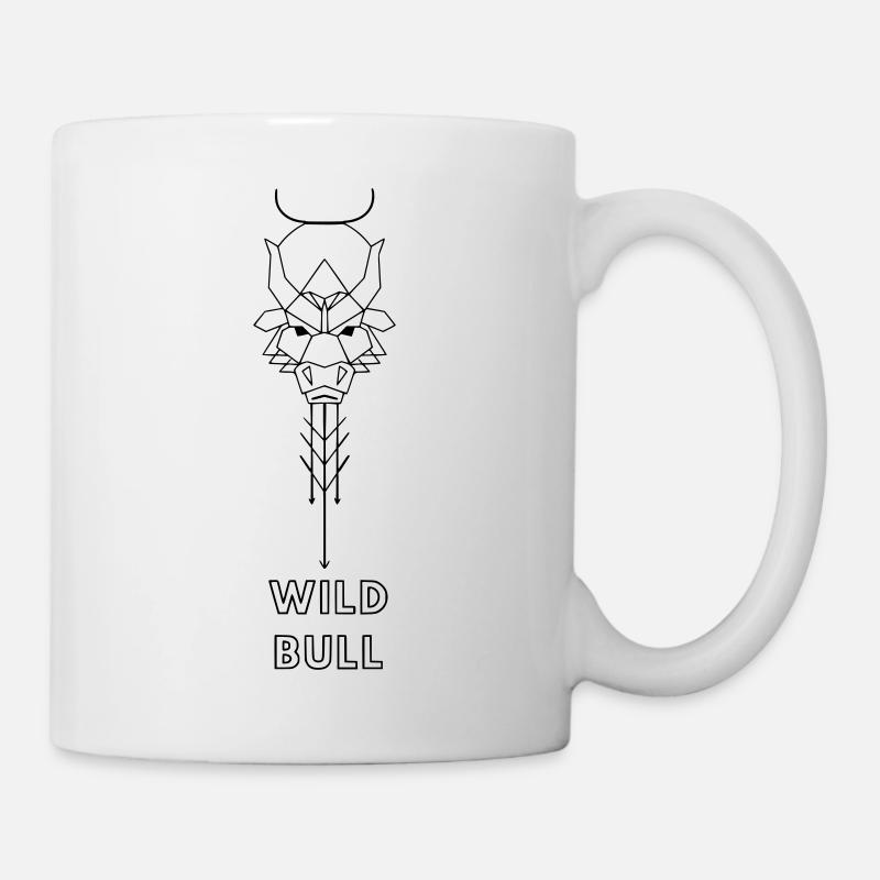 Wild Bull 1 - Tasse - Weiß