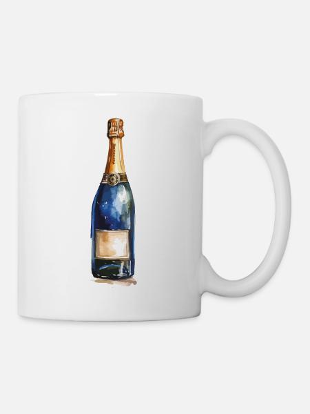 Champanger - Tasse - Weiß
