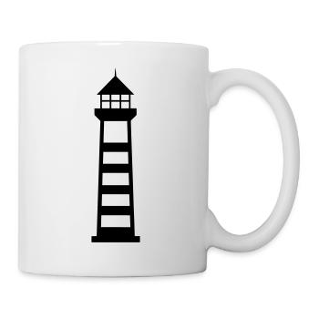 Phare - Mug blanc - blanc - Droite