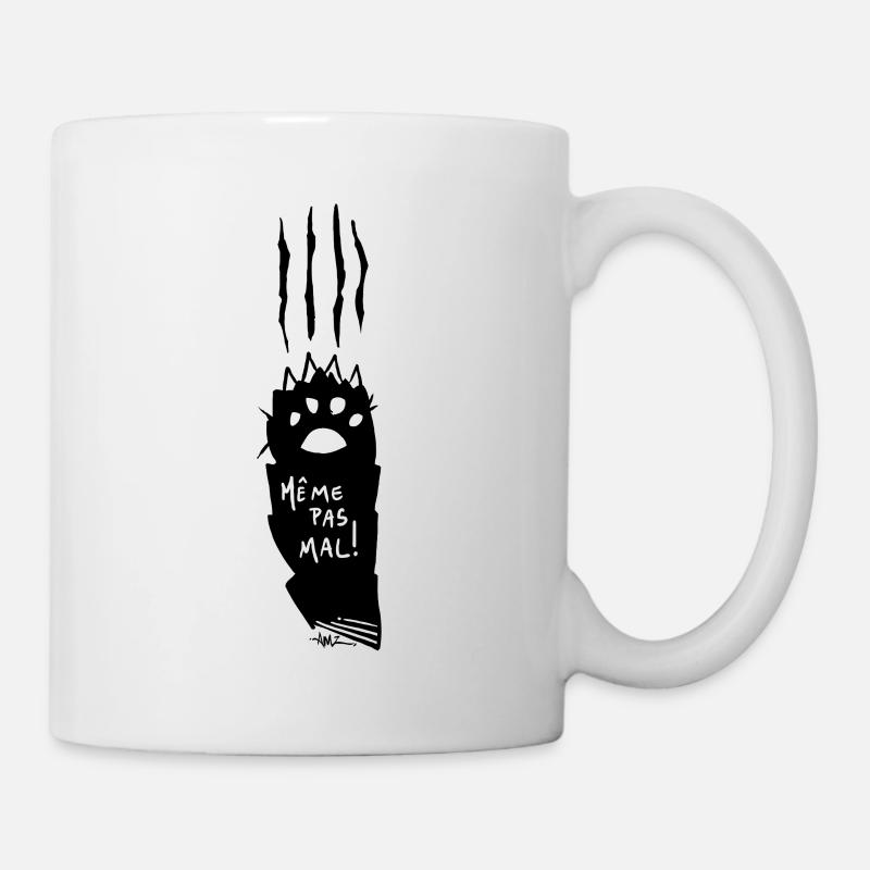 Cat Scratch - Mug - white