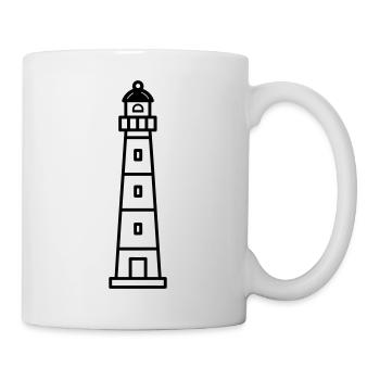 phare - Mug blanc - blanc - Droite