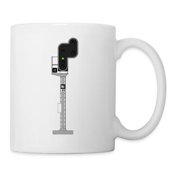 Signage – Open Square - Mug - white - Right