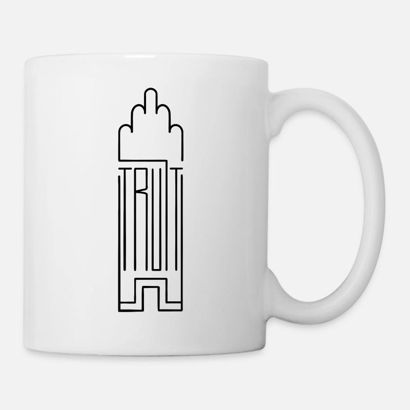 Trust in Tower - Tasse - Weiß