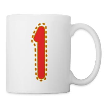 1. 1 year. 1st ANNIVERSARY. 1 YEAR ANNIVERSARY - Mug - white - Right